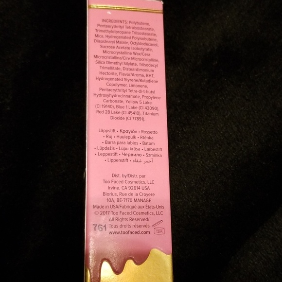 Too Faced Melted Latex High Shine Lipstick - Picture 6 of 7